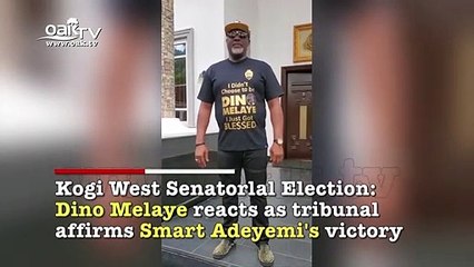 Dino Melaye reacts as tribunal affirms Smart Adeyemi's victory