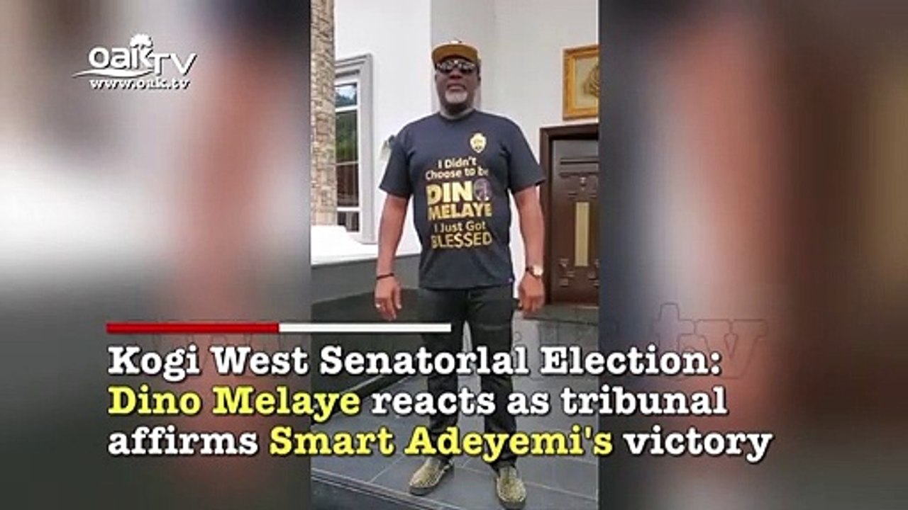 Dino Melaye reacts as tribunal affirms Smart Adeyemi's victory
