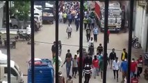 पुलिस के साए में निकली निगमकर्मी की शवयात्रा, कर्फ्यूू के बावजूद इक्टठे हुए सैंकड़ों लोग