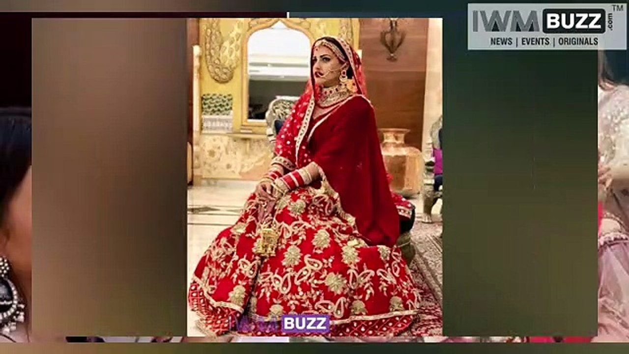 OMG!! Himanshi Khurana decked up in wedding bangles, fan questions on marriage