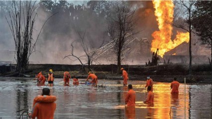 Assam oil field blaze likely to rage for 3 more weeks