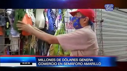 Millones de dólares genera el comercio de Guayaquil tras el cambio a semáforo amarillo