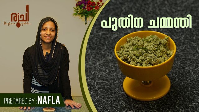 Pudina Chammanthi | പുതിന ചമ്മന്തി | Chammanthi For Biriyani | Pudina Chutney | Mint Chutney