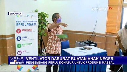 Ventilator Darurat Buatan Anak Negeri Untuk Pasien Corona