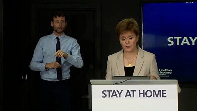 Sturgeon announces support for construction and students