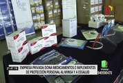 Empresas privadas donan medicamentos e implementos de protección personal al Minsa y EsSalud
