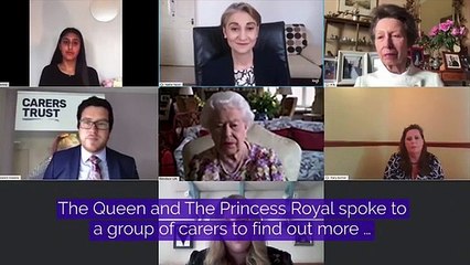 Queen Elizabeth II 'Very Glad' to Join First Public Video Call to Mark Carers Week