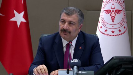 Bakan Koca: "Bu salgında sadece sağlığımız değil, bütün toplumun sağlığı önemli" - ANKARA