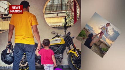 Bollywood: Kunal Kemmu ने बेटी इनाया को सिखाया Yoga