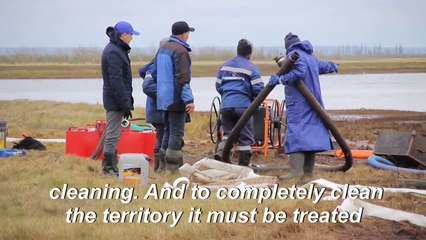 Clean-up of Arctic fuel spill will take 'years'