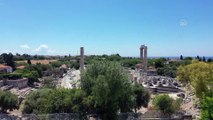 (DRONE) Didim'deki Apollon Tapınağı ziyaretçilerini bekliyor - AYDIN