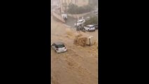 À Ajaccio, des pluies diluviennes transforment des rues en torrents