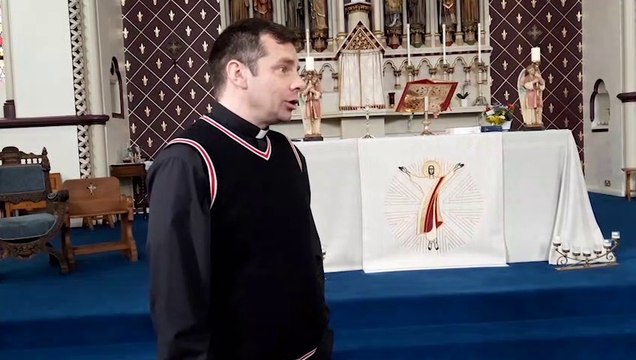 Father Marc Lyden-Smith on the partial reopening of St Mary's Catholic Church