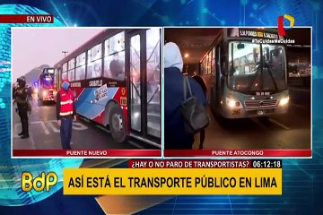 Transportistas trabajan con normalidad pese anuncio de paro indefinido