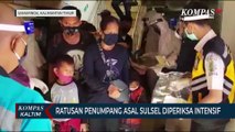 Ratusan Penumpan Asal Sulawesi Selatan Diperiksa Secara Intensif