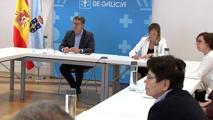 Download Video: Feijóo se reúne con representantes de entidades de inclusión social