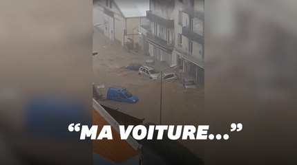 Video herunterladen: Ajaccio touchée par de violents orages et des pluies diluviennes