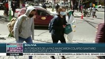 Diversas ciudades de Bolivia, al borde del colapso sanitario por COVID