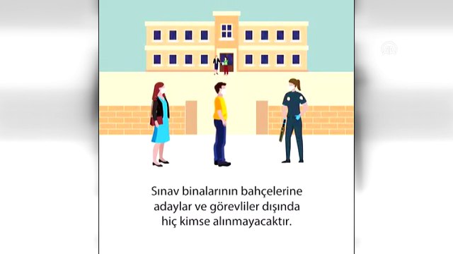 ÖSYM, 2020 MSÜ için alınan önlemlere ilişkin animasyon filmi hazırladı - ANKARA