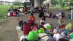 Stranded workers occupy NAIAX road waiting for flights