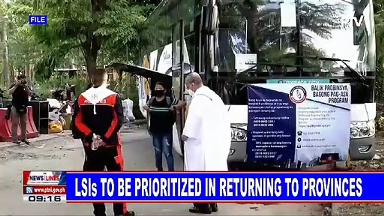 Gov't suspends 'Balik-Probinsya' program; to pr...