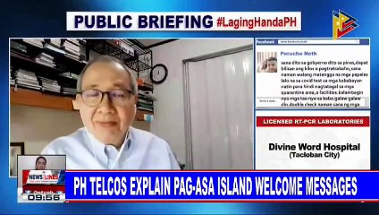 PH telcos explain Pag-asa island welcome messages