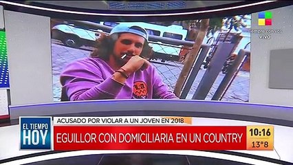 Rodrigo Eguillor, "el cheto de Banfield", con prisión domiciliaria en un country