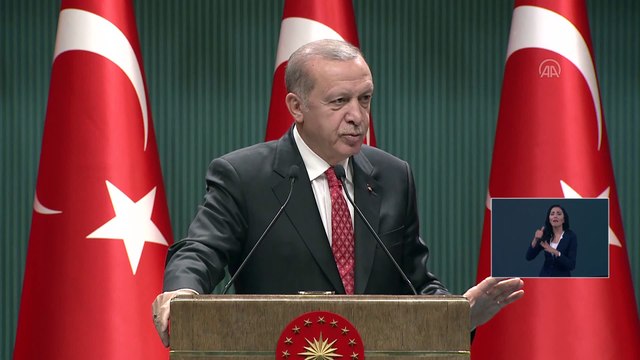 Cumhurbaşkanı Erdoğan: Amacımız enflasyonu kademe kademe düşürerek 2022'de yüzde 5'in altına indirmektir'' - ANKARA