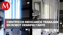Desarrollan robot mexicano para desinfectar hospitales a través de luz UV