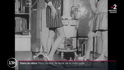 Dans le rétro : Mary Quant, l'inventrice de la mini-jupe