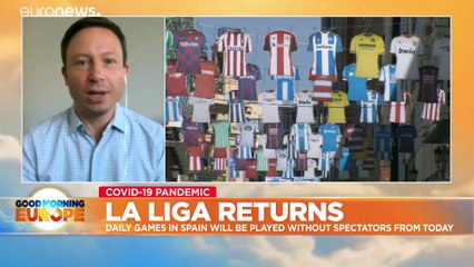 Less cash for footballers, empty stadiums and piped-in cheering: La Liga returns