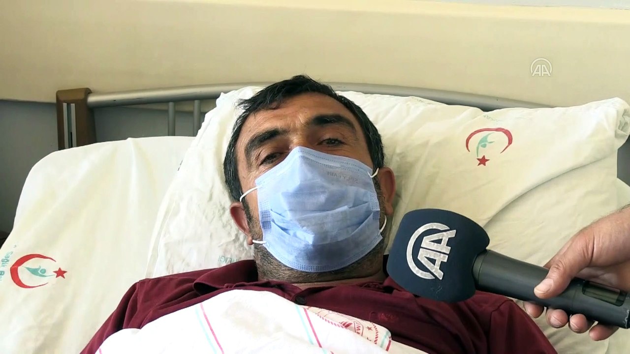 PKK'lı teröristlerin saldırısında yaralanan işçiler saldırı anını anlattı - VAN