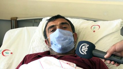 PKK'lı teröristlerin saldırısında yaralanan işçiler saldırı anını anlattı - VAN