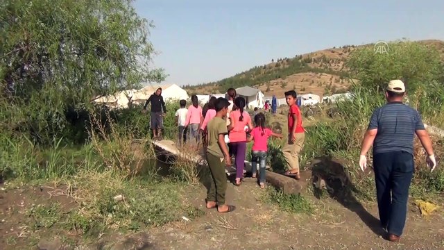 Mevsimlik tarım işçilerine hijyen malzemesi ve maske dağıtıldı - GAZİANTEP