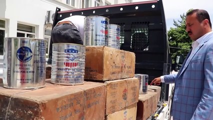 Okulun çatısında bulunan, ABD'nin gönderdiği yağlar analiz edilecek - ELAZIĞ