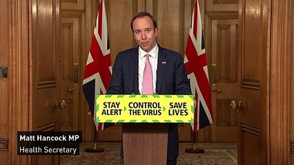 Matt Hancock urges people not to participate in protests