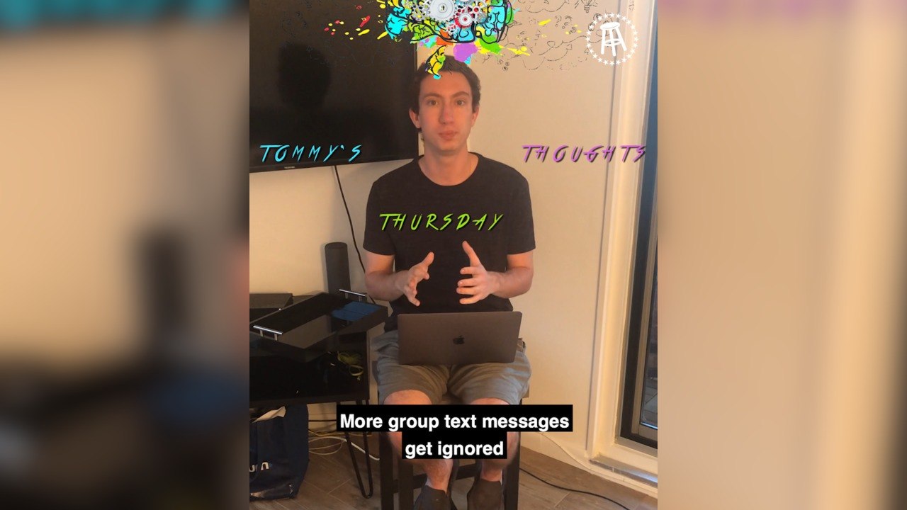 Tommy's Thursday Thoughts: Vol. 72 - Some Texting Observations