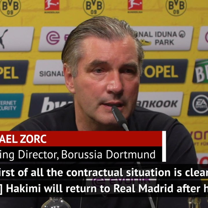 Hakimi to return to Madrid, but Dortmund keen to keep Reus