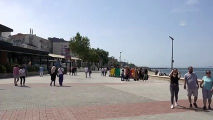Vatandaşlar kısıtlama iptalinin ardından sahil şeritlerinde yoğunluk oluşturdu - BURSA