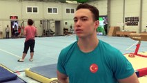 Olimpiyat yolcusu cimnastikçiler, altın madalya hedefiyle çalışmalara başladı - İZMİR