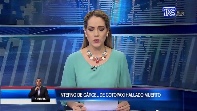 Reportan suicidio de un interno en el Centro de Rehabilitación Social de Cotopaxi