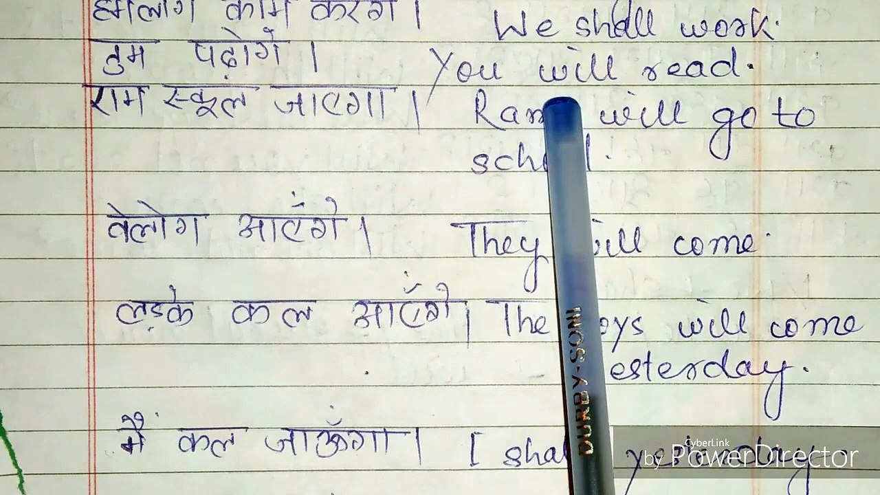 Future indefinite tense affirmative and negative hindi sentences, Affirmative and negative sentences of future indefinite tense explained in hindi,Future indefinite tense explained in hindi,Future tense in hindi,How to learn future indefinite tense in hin