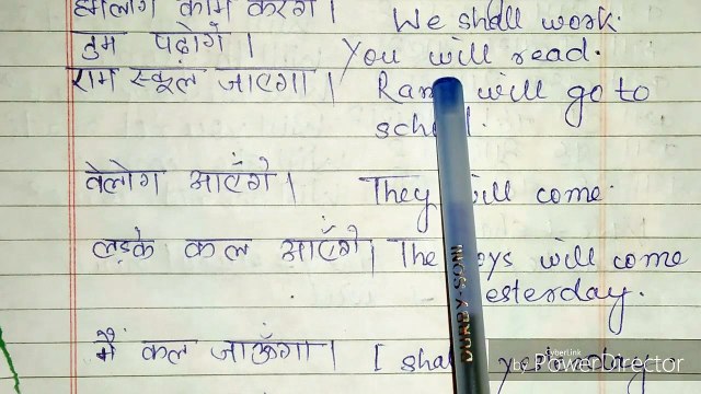 Future indefinite tense affirmative and negative hindi sentences, Affirmative and negative sentences of future indefinite tense explained in hindi,Future indefinite tense explained in hindi,Future tense in hindi,How to learn future indefinite tense in hin