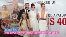 Father-Daughter Duo Judd & Maude Apatow Break Down Their On-Set Working Relationship