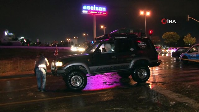 Ankara'da sağanak yağış sele neden oldu