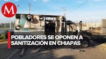 Reportan destrozos en hospital por temor a coronavirus en Chiapas