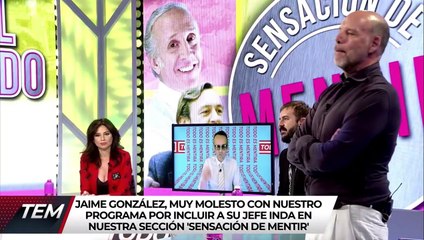Jaime González se marcha del estercolero de 'Todo es Mentira' harto del juego sucio de Mejide contra OKdiario