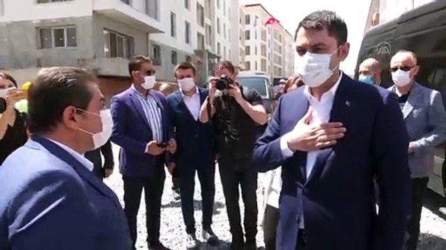 Bakan Kurum, Esenler kentsel dönüşüm alanı ve örnek dairede incelemelerde bulundu - İSTANBUL