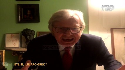 "Çfarë doni ju të them", A u tërhoq Viitorio Sgarbi nga deklaratat për Bylysin?