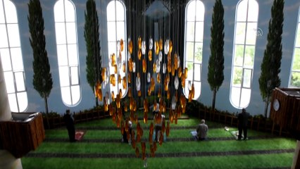 "Şelaleli cami" normalleşme sürecinde ziyaretçilerini ağırlıyor - KIRŞEHİR